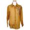 Daniel Ellissa Honey/Gold Paisley Embroidered Shirt SL989